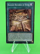 Yu-Gi-Oh Chaos Origins Ragged Records of Rites Super Rare CORI-EN062 NM picture