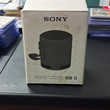 Sony SRS-XB100 Bluetooth Wireless Speaker Waterproof USB-C w/ Strap Black picture