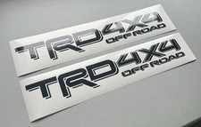 2X Toyota TRD 4x4 Off Road Tacoma Tundra Truck decal sticker  picture