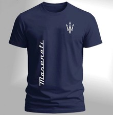 NEW Maserati Luxury Logo T-Shirt Size S-5XL picture