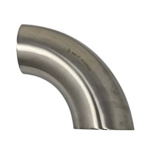 3 inch Butt Weld 90 304 Stainless Steel Sanitary picture