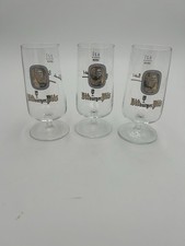 Bitburger Pils German Stemmed Beer Glasses 8 oz, 0.2 Liter Rastal 5.5” Set of 3 picture