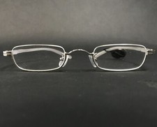 Jean Lafont EDMOND 014 Eyeglasses Frames Clear Silver Half Rim 42-23-142 picture
