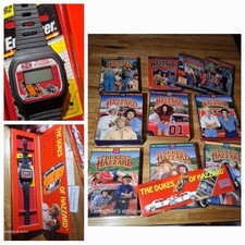VINTAGE Dukes Of Hazzard Collection GENERAL LEE NOS 1981 Watch Complete DVD set picture