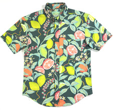 RSVLTS Mens Shirt Kunuflex Sz Small Tropical Jungle Hawaiian Beach Performance picture