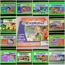 70+ Leap Frog Leapster Explorer Game Cartridges  Leapster Tablets Ultra Pick #LX picture