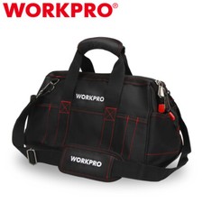 WORKPRO 16-inch Zipper Tool Bag Wide Mouth Heavy Duty Storage Carrying Work Tote picture