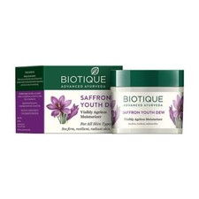 Biotique Bio Saffron Dew Youthful Nourishing Day Cream For All Skin Types, 50g picture