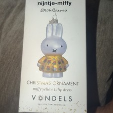 Miffy Vondels Glass Ornament  Christmas Tree Crown picture