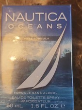Nautica Oceans Eau de Toilette Spray, 50ml  1.6oz, Alcohol Free ,SEALED picture