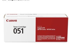 Canon 051 Black Toner Cartridge, 2168C001 picture