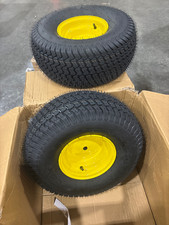 2-Pack 20x8.00-8 Lawn Mower 4 Ply Tubeless Tire and Wheels (Open Box Unused) picture