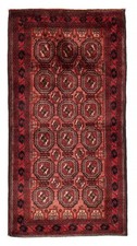 Vintage Hand-Knotted Area Rug 3'1