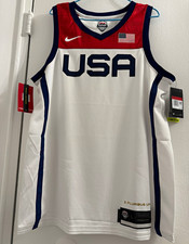 NWT AUTHENTIC Team USA Men's Basketball Jersey Nike Dri-FIT Size L picture