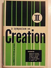 Symposium on Creation Paperback picture