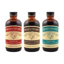 Nielsen-Massey Finest Quality Pure Vanilla Extract 4 FL OZ (3 PACK) picture