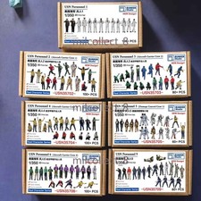 BUNKER Studio 1/350 WWII USN Navy Carrier Crew Figure Set 3D Print - Multi type picture