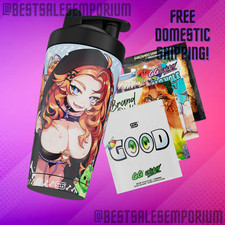 GamerSupps GG Waifu Creator Cup - Buffpup: Metal Shaker w/ Samples - IN-HAND picture