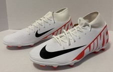 Nike Soccer Cleats Superfly 9 Club FG/MG Crimson White DJ5961-600 Men’s 11.5 New picture