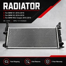 13797 Radiator Fits BMW X1 2016-19 X2 2018-19 Mini Cooper 2015-19 17117635620 picture