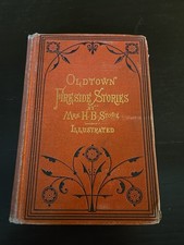 1872, 1st US Ed, OLDTOWN FIRESIDE STORIES, by HARRIET BEECHER STOWE, BAL 19467 picture
