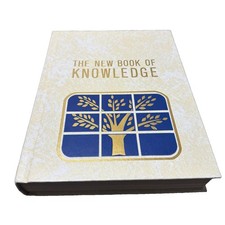 The New Book of Knowledge Volume 1 Grolier Illustrated Encyclopedia Vintage HC picture