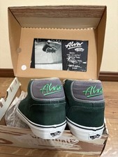 Men 9.0US Vans Tony Alva Dark Green Middle Cut Sneakers Size 9 picture