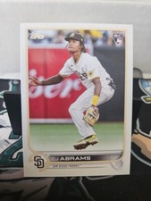 2022 Topps Update #US34 CJ Abrams Rookie Card San Diego Padres picture