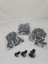 Festo  QSLV-3/8-10, 1/8,1/4-6Push-In L Fittings Lot – 3 Part Numbers – 54 Pieces picture