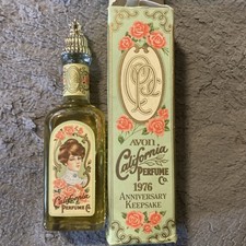 Vintage 1976 Avon California Perfume Anniversary Keepsake Antique Classic picture