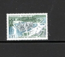 France 1969 CHATEAU DE CHANTILLY MNH SC 1234 picture
