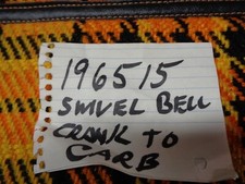 USED STUDEBAKER 196515 SWIVEL TO BELL CRANK TO CARB picture