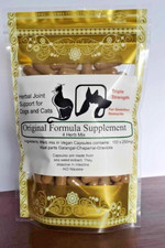 4 Herb mix Galangal  Graviola Chaparral & B/Root -100 x250mg -Horses- Dogs-Cat picture