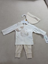 Carter's 4-piece Matching Set Newborn  Embroidered Whimsical Frog, Unisex.NWT picture