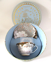 Wedgwood DAISY Tea Story Bone China Tea Cup & Saucer w Box picture
