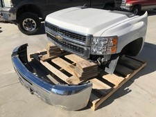 07 08 Silverado 6.0 Complete Front Clip Hood Bumper Fenders Core Support/Cooling picture