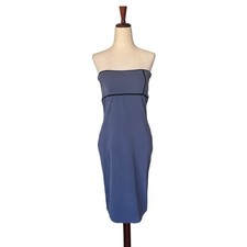 Vintage 90s Versus Versace Strapless Dress Minimalist size XS picture