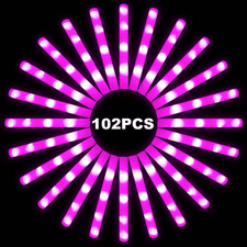 100-800Pcs LED Glow Sticks Bulk RGB Foam Light Up Concert Events Party Supplies picture