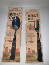 VTG Imperial  Granny's Fork and Spoon New In Package picture