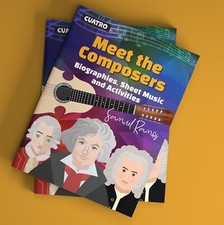 Meet the Composers - Puerto Rico Cuatro: Biographies, Sheet Music & Activities picture