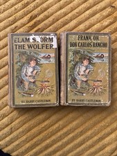2 Antique Harry Castlemon Books Elam Storm Wolfer Frank Don Carlos Rancho picture