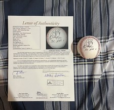 2019 Tampa Bay Rays Multi Signed Baseball JSA LOA Snell Castillo Lowe McKay + picture