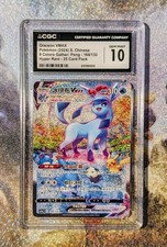 2024 Pokemon S-Chinese GLACEON VMAX #168 CGC 10 💎GEM MINT💎  picture