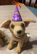 VTG 1998 Taco Bell Chihuahua Talking Plush Toy Choose Your Style Tested picture