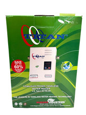 Titan Electronic Tankless Water Heater Space Saver, Lightweight N-120X, White picture