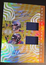 2021 Panini Illusions - Rookie Reflections Nico Collins/Davis Mills picture
