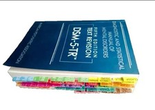Diagnostic and Statistical Manual Mental Disorders with index tab PB picture