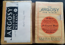 The ARGOSY Pulp Magazine Lot of 7 ~ 1902, 1904 picture