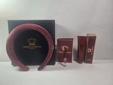 Dolce & Gabbana Women's Mini Set 3pc,Head Band,body Cream, Perfume Queen. picture