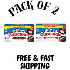 (2 PK) Hostess Cupcakes, Chocolate Snack Cakes, 22.22 oz Box (14 Count) picture